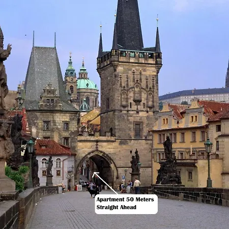 Steps Away From Charles Bridge - 3room With Balcony * Prague